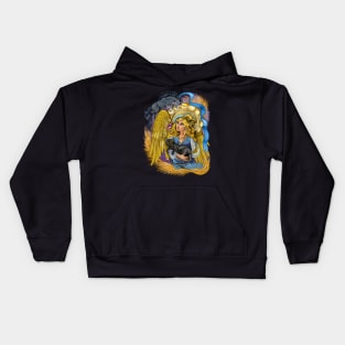 Zodiac Art Libra Kids Hoodie